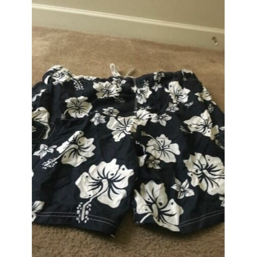 Op Big Men's Floral Print Swim Board Shorts Lined Size 3XL Multicolor - Picture 6 of 6